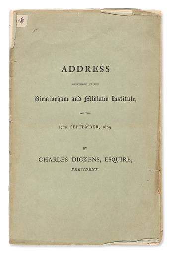 DICKENS, CHARLES. Dombey and Son.